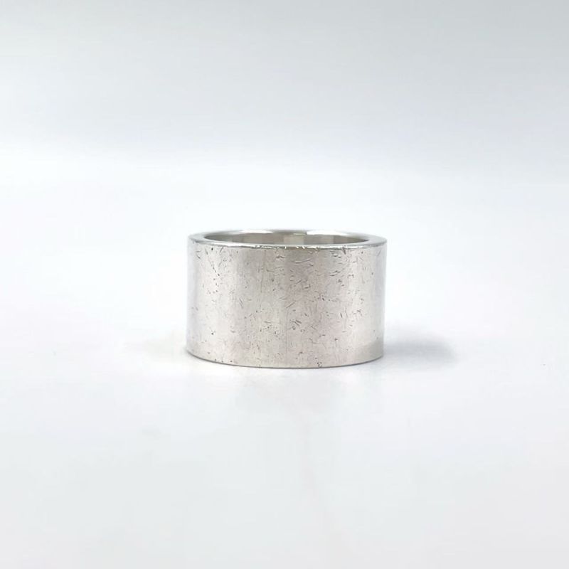 Gucci Branded G Wide Sv925 Silver Ring