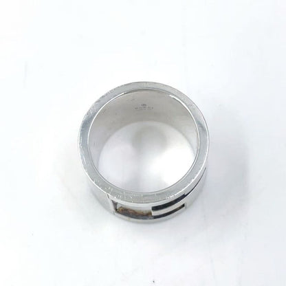 Gucci Branded G Wide Sv925 Silver Ring