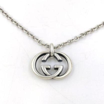 Gucci Interlocking G Sv925 Necklace Silver