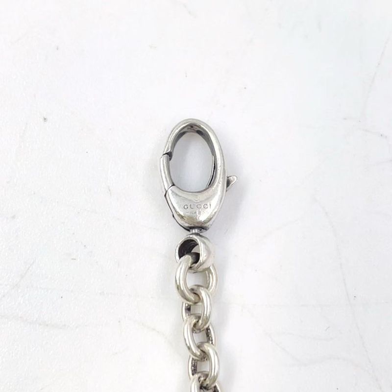 Gucci Interlocking G Sv925 Necklace Silver