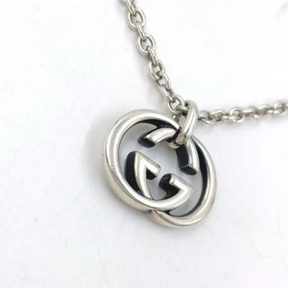 Gucci Interlocking G Sv925 Necklace Silver