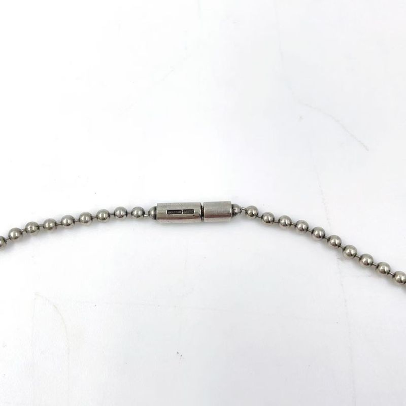 Gucci Dog Tag Sv925 Silver Necklace