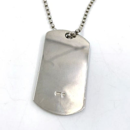 Gucci Dog Tag Sv925 Silver Necklace