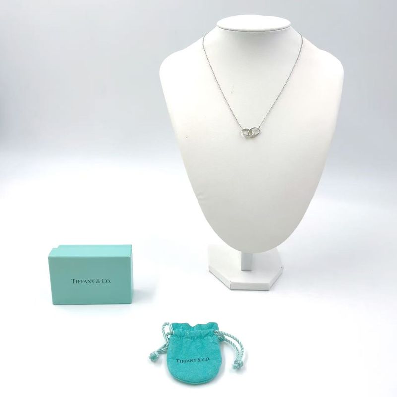 Tiffany & Co Double Loop Sv925 Silver Necklace
