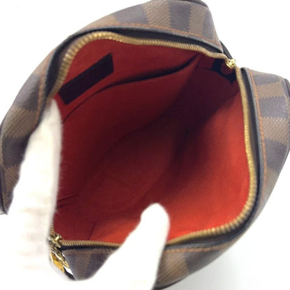 Louis Vuitton Ipanema PM Damier Ebene Damier Ebene Leather × PVC Brown Shoulder