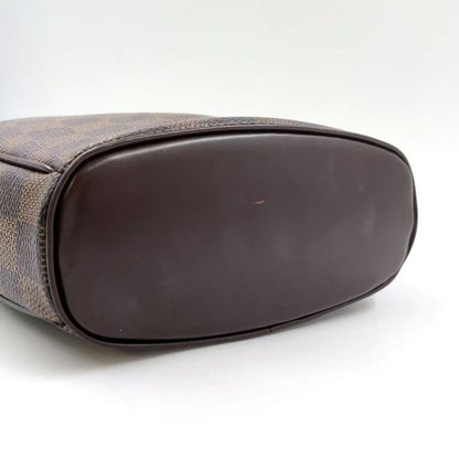Louis Vuitton Ipanema PM Damier Ebene Damier Ebene Leather × PVC Brown Shoulder