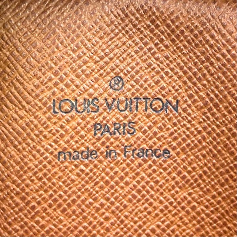 Louis Vuitton Marly Bandouliere Monogram Leather X PVC Brown Shoulder Bag Gold