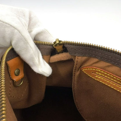 Louis Vuitton Speedy 25 Monogram Leather X PVC Brown Handbag Gold M41528