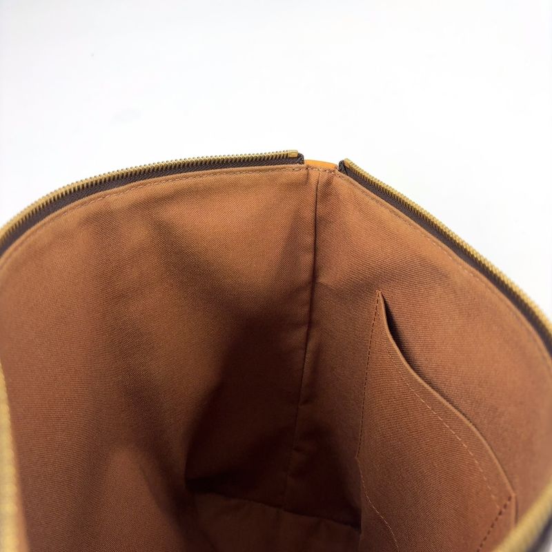 Louis Vuitton Totally PM Monogram Leather × PVC Brown Tote Bag Gold M41016