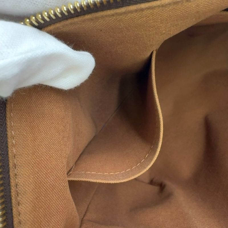 Louis Vuitton Totally PM Monogram Leather × PVC Brown Tote Bag Gold M41016