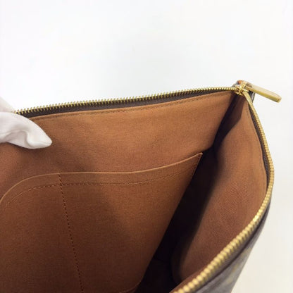 Louis Vuitton Totally PM Monogram Leather × PVC Brown Tote Bag Gold M41016