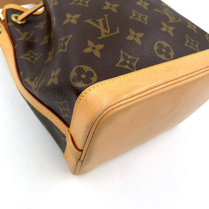 Louis Vuitton Mininoe Monogram Leather X PVC Brown Handbag M42227