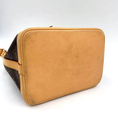 Louis Vuitton Mininoe Monogram Leather X PVC Brown Handbag M42227