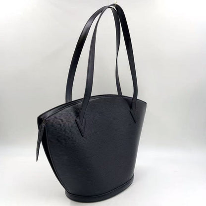 Louis Vuitton Saint-jacques Long Shoulder Epi Noir Black Leather Black Shoulder