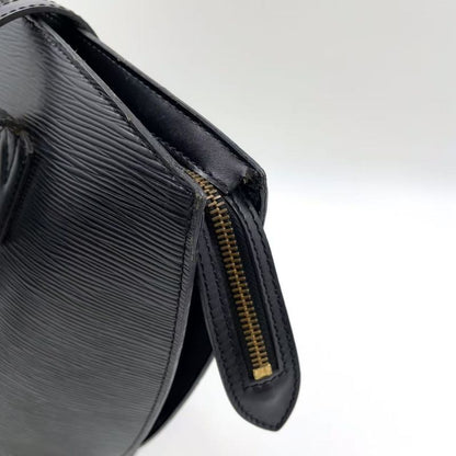 Louis Vuitton Saint-jacques Long Shoulder Epi Noir Black Leather Black Shoulder