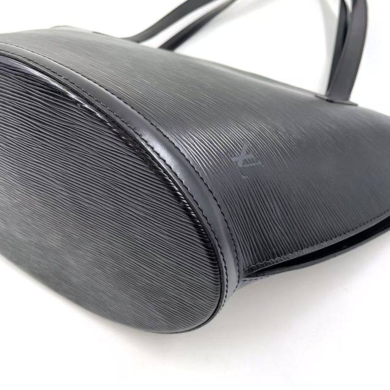 Louis Vuitton Saint-jacques Long Shoulder Epi Noir Black Leather Black Shoulder