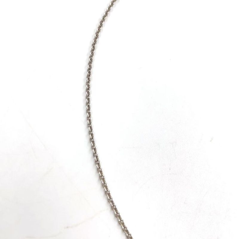 Tiffany & Co Signature Cross Sv925 Silver Necklace Silver