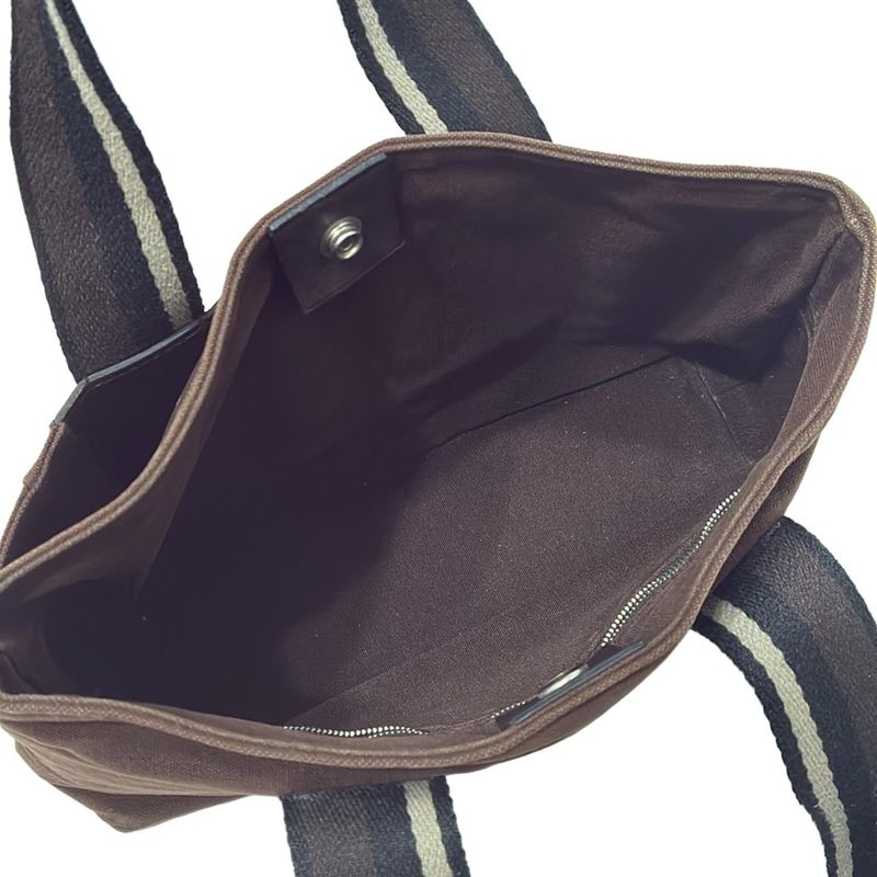 Hermes Tote Bag Troca Horizontal PM Dark Brown Leather