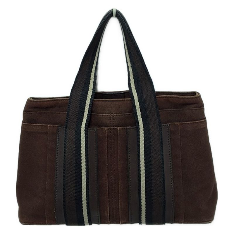 Hermes Tote Bag Troca Horizontal PM Dark Brown Leather