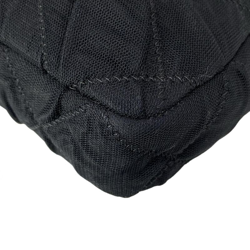 Chanel Shoulder Bag Single Flap Matelasse Black Chain Shoulder / Silver