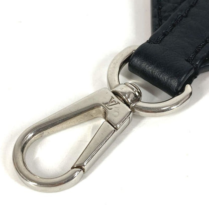 Louis Vuitton Shoulder Strap Studded Logo Leather Black