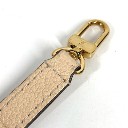 Louis Vuitton Shoulder Strap Leather Beige