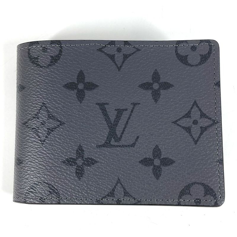 Louis Vuitton Portefeuille-scuffander M80906 Monogram Eclipse Canvas Gray