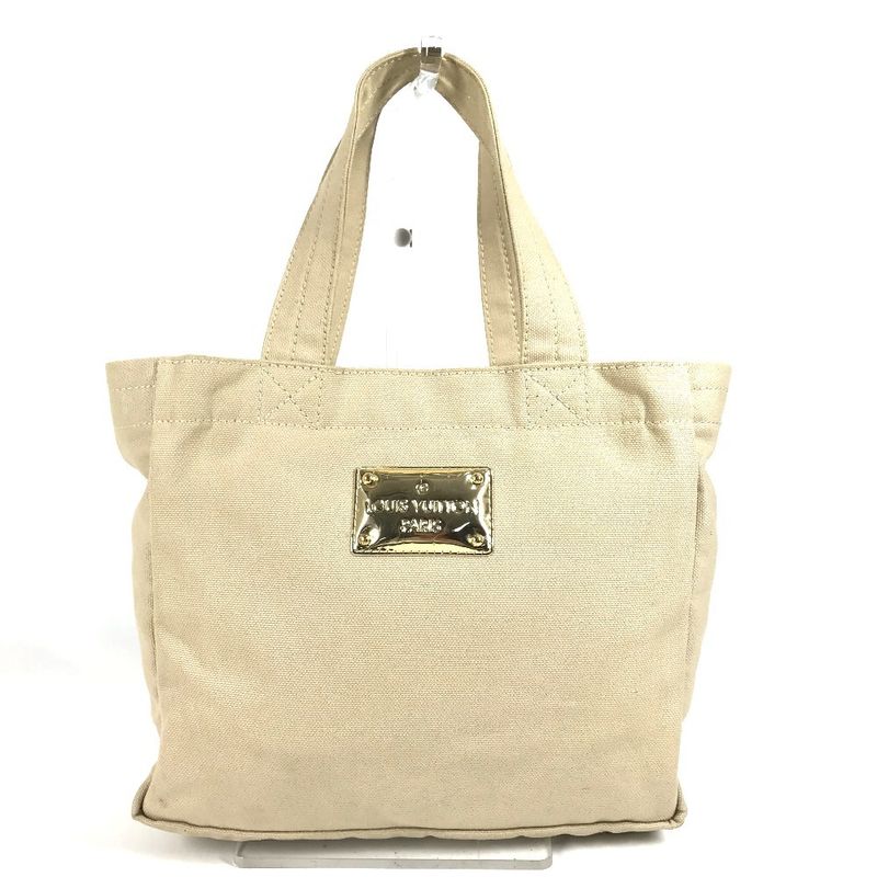 Louis Vuitton Tote Bag That's Love Logo M95468 Beige