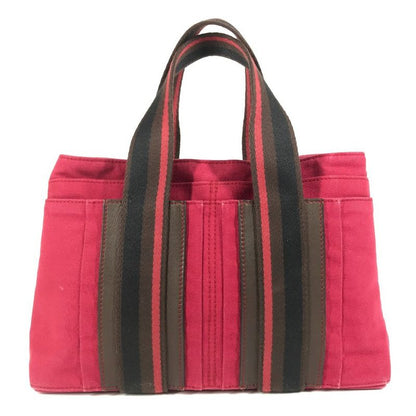 Hermes Tote Bag Troca Horizontal PM Troca Horizontal PM Cotton Red