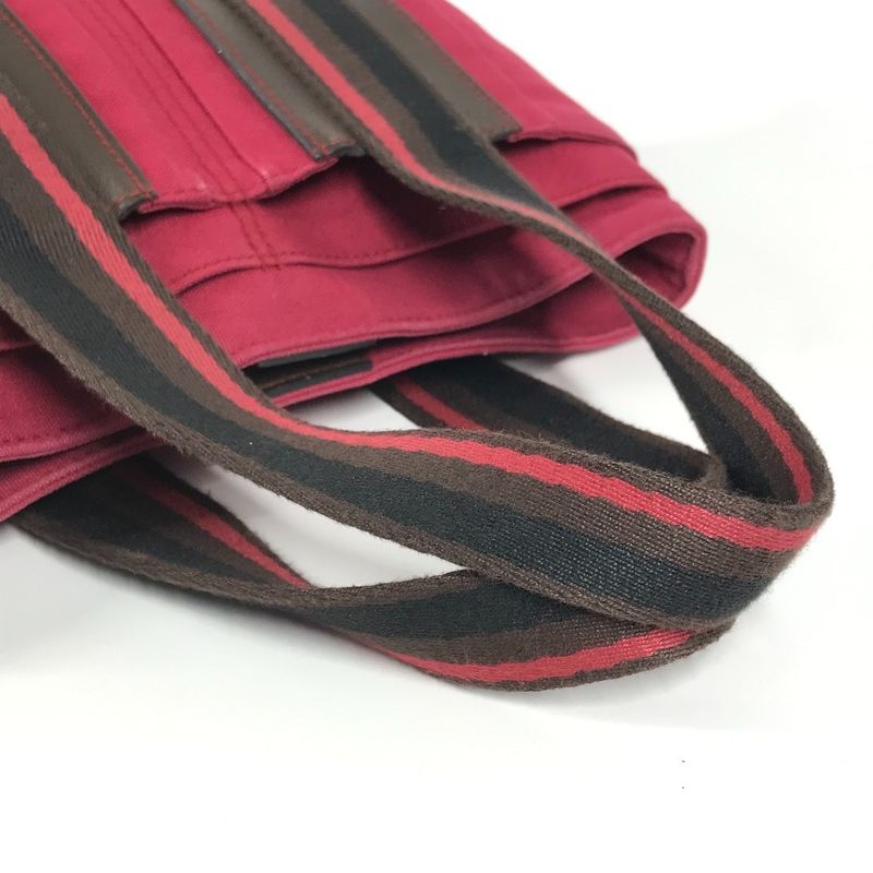 Hermes Tote Bag Troca Horizontal PM Troca Horizontal PM Cotton Red