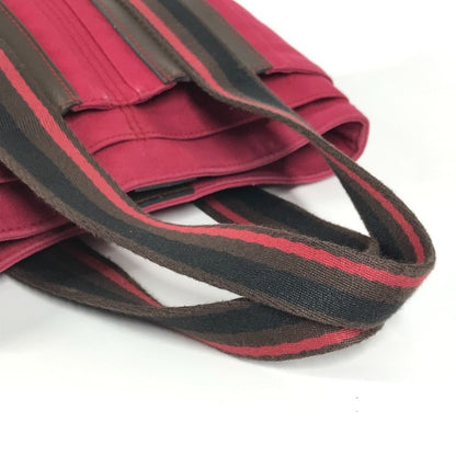 Hermes Tote Bag Troca Horizontal PM Troca Horizontal PM Cotton Red