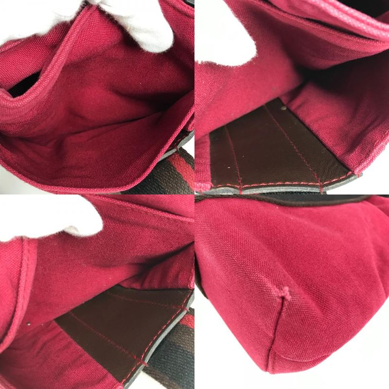 Hermes Tote Bag Troca Horizontal PM Troca Horizontal PM Cotton Red