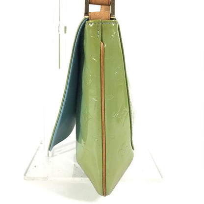 Louis Vuitton Shoulder Bag Thompson Street M91009 Monogram Vernis Baby Blue