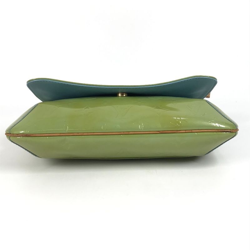 Louis Vuitton Shoulder Bag Thompson Street M91009 Monogram Vernis Baby Blue