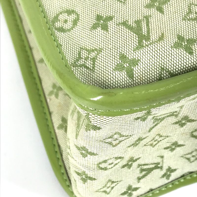 Louis Vuitton Handbag Sac Catrine M92931 Monogram Mini Canvas Almond Green