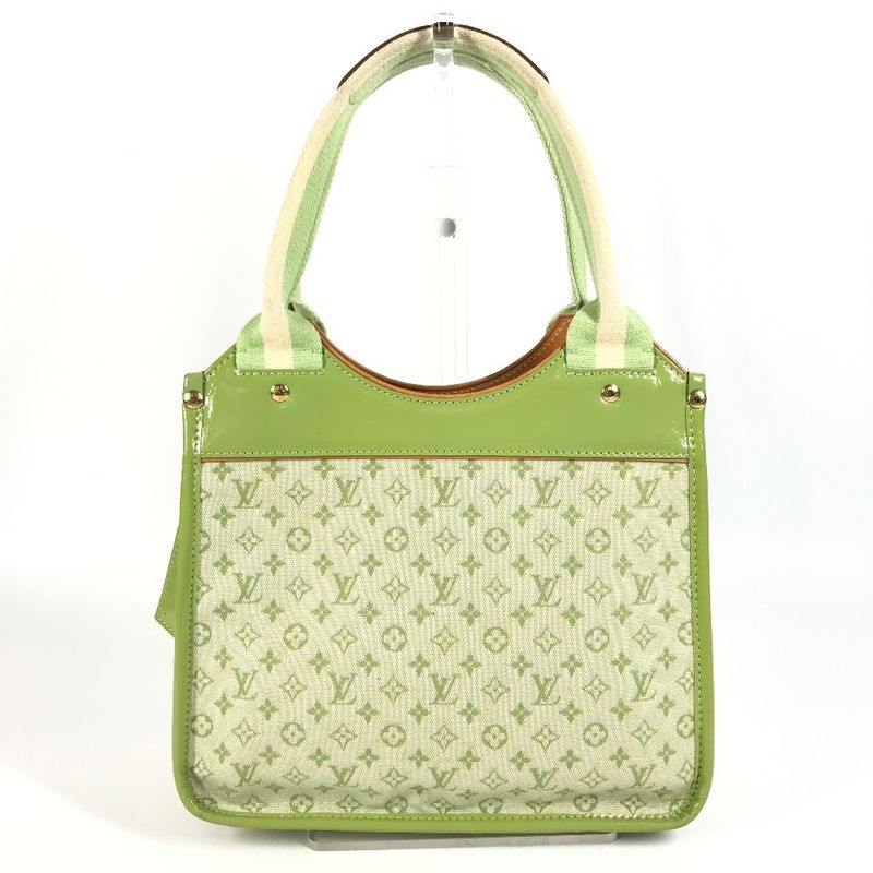Louis Vuitton Handbag Sac Catrine M92931 Monogram Mini Canvas Almond Green