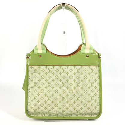 Louis Vuitton Handbag Sac Catrine M92931 Monogram Mini Canvas Almond Green