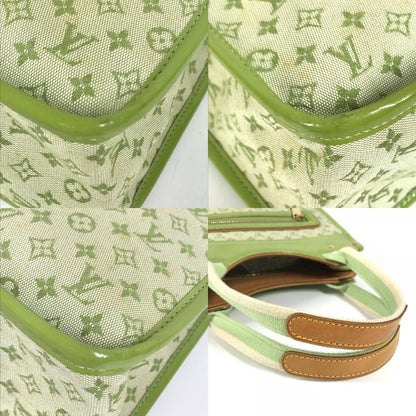Louis Vuitton Handbag Sac Catrine M92931 Monogram Mini Canvas Almond Green