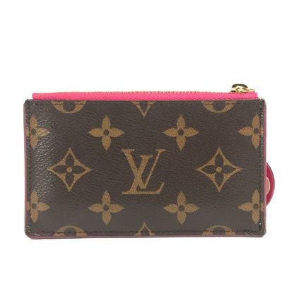 Louis Vuitton Coin Case Porte Cult Zip M67494 Monogram Canvas Pink