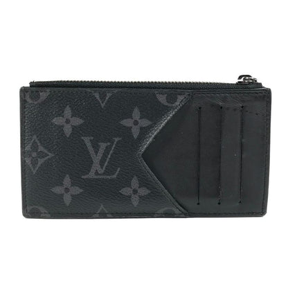 Louis Vuitton Coin Case Coin Card Holder M80932 Monogram Eclipse Canvas Black