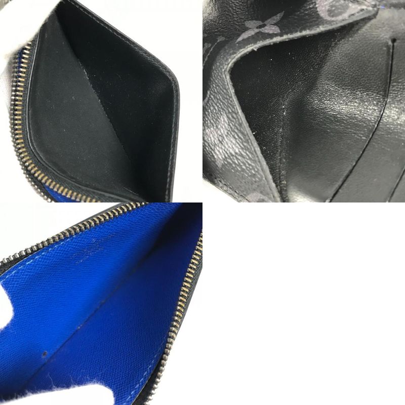 Louis Vuitton Coin Case Coin Card Holder M80932 Monogram Eclipse Canvas Black