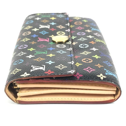 Louis Vuitton Long Wallet Portefeuille Sarah M93747 Monogram Multicolor Canvas