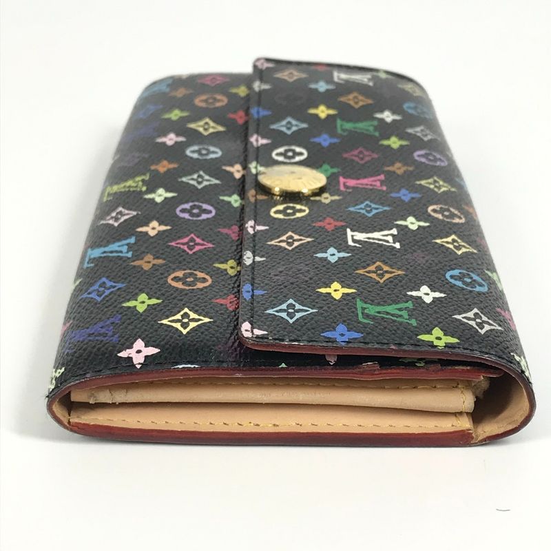 Louis Vuitton Long Wallet Portefeuille Sarah M93747 Monogram Multicolor Canvas