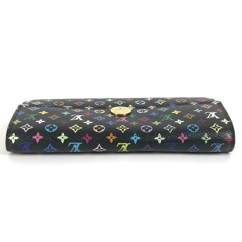 Louis Vuitton Long Wallet Portefeuille Sarah M93747 Monogram Multicolor Canvas