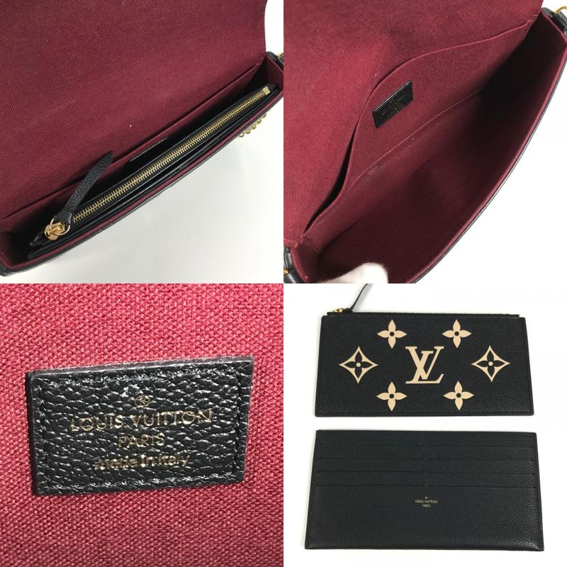 Louis Vuitton Long Wallet Pochette Felicie M82479 Monogram Empreinte Leather