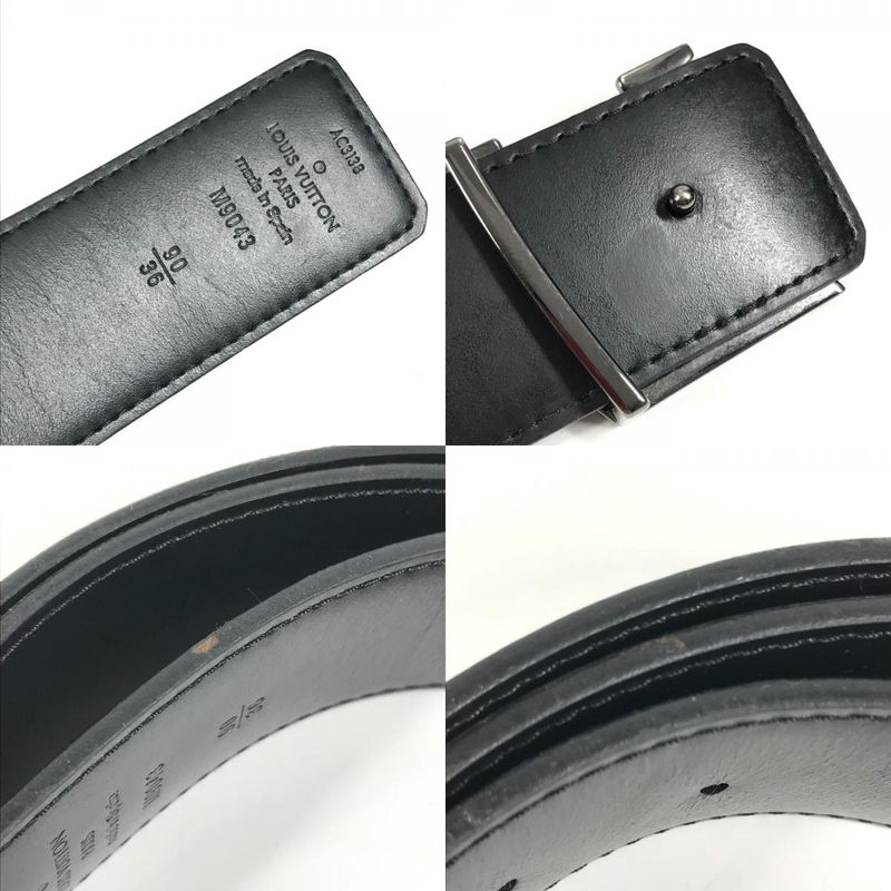 Louis Vuitton Belt LV Initials 40mm (157in) Reversible M9043u Monogram Eclipse