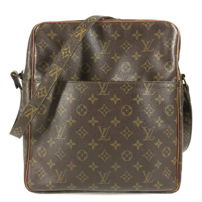 Louis Vuitton Shoulder Bag Malso M40264 Monogram Canvas Brown