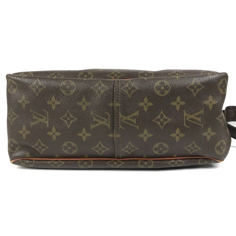 Louis Vuitton Shoulder Bag Malso M40264 Monogram Canvas Brown