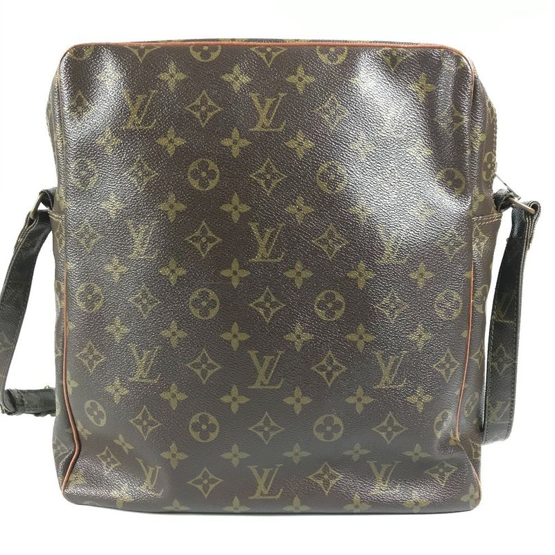Louis Vuitton Shoulder Bag Malso M40264 Monogram Canvas Brown