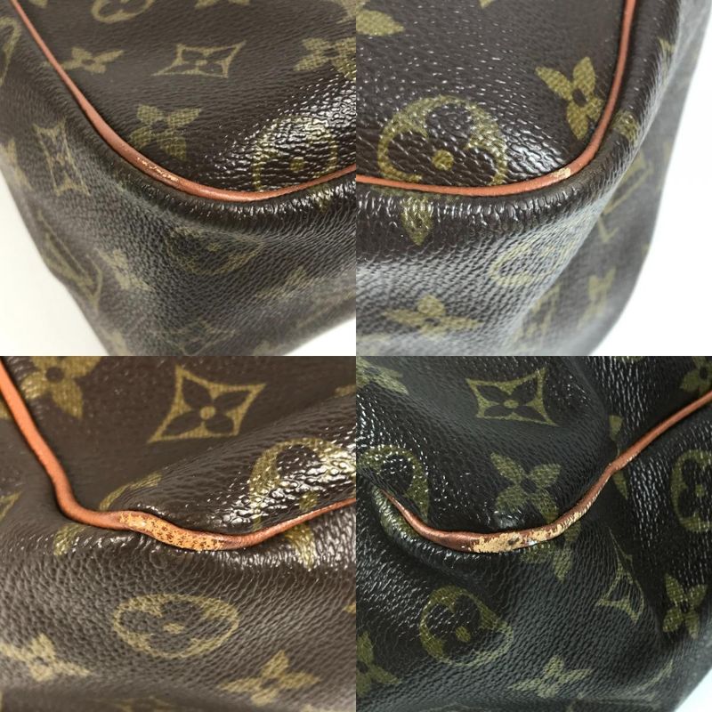 Louis Vuitton Shoulder Bag Malso M40264 Monogram Canvas Brown